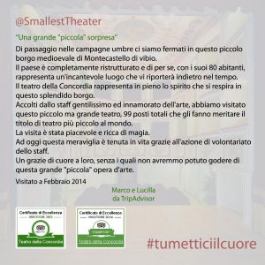 Recensione visita al Teatro della Concordia